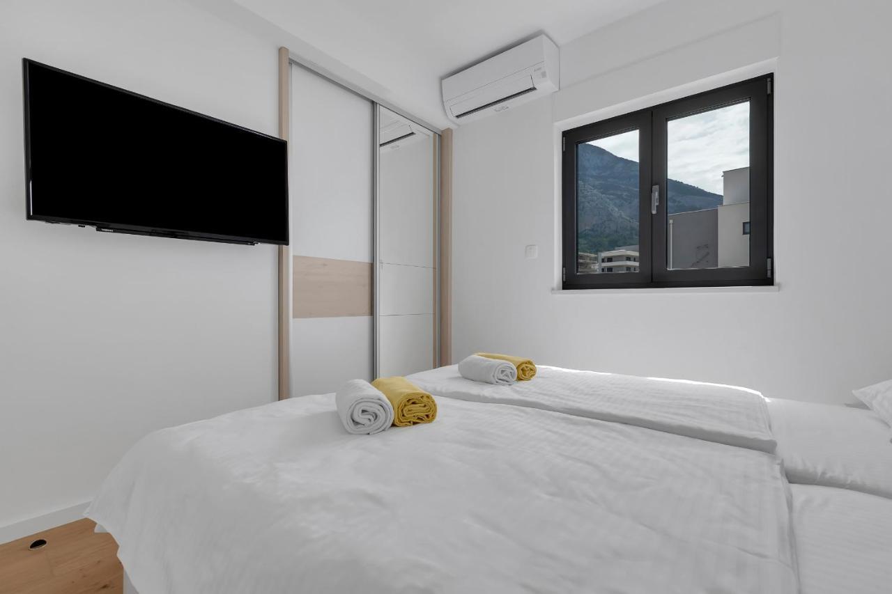 Luxury Apartment Adriasun Free Beach Parking Makarska Buitenkant foto
